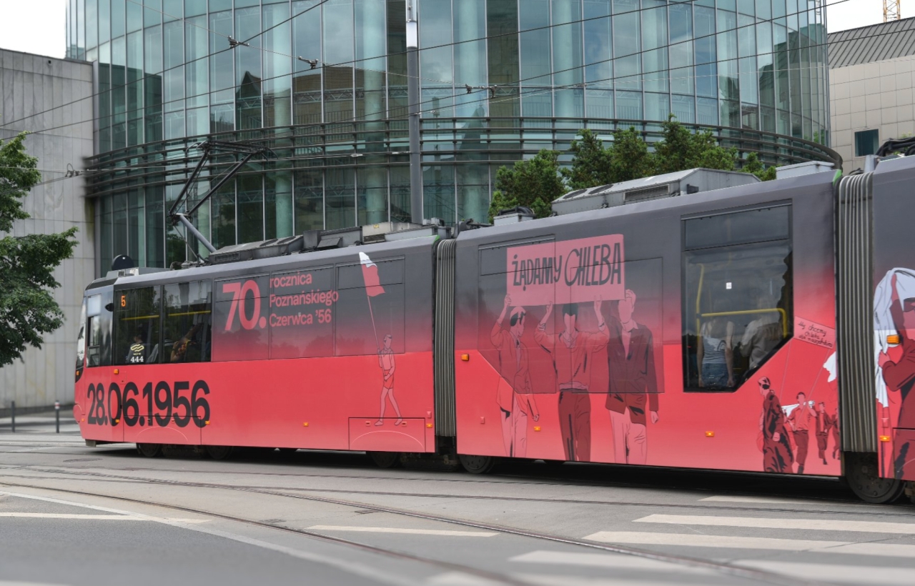 Wkrótce okrągła rocznica Poznańskiego Czerwca. Wyjątkowy tramwaj i słuchowisko