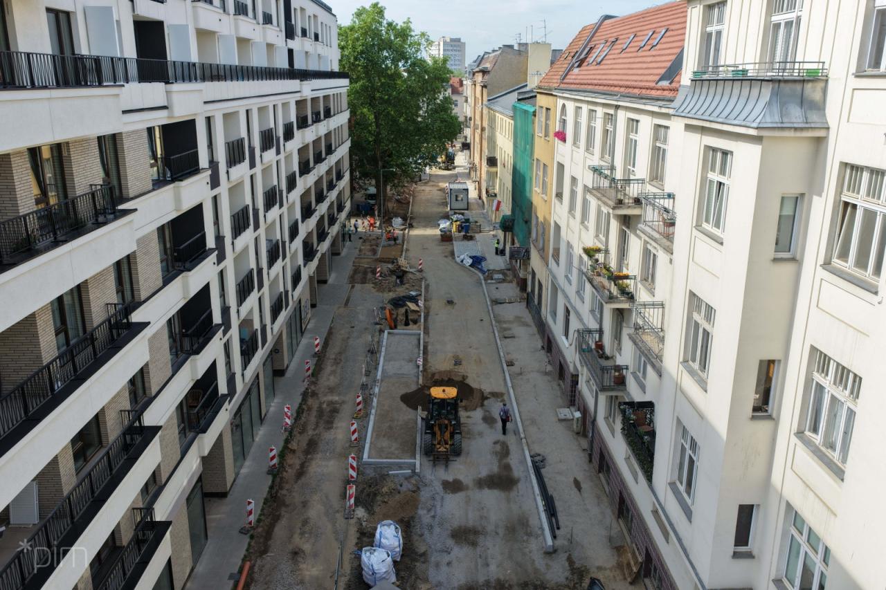 Duże zmiany na jednej z poznańskich ulic. Tak postępują prace