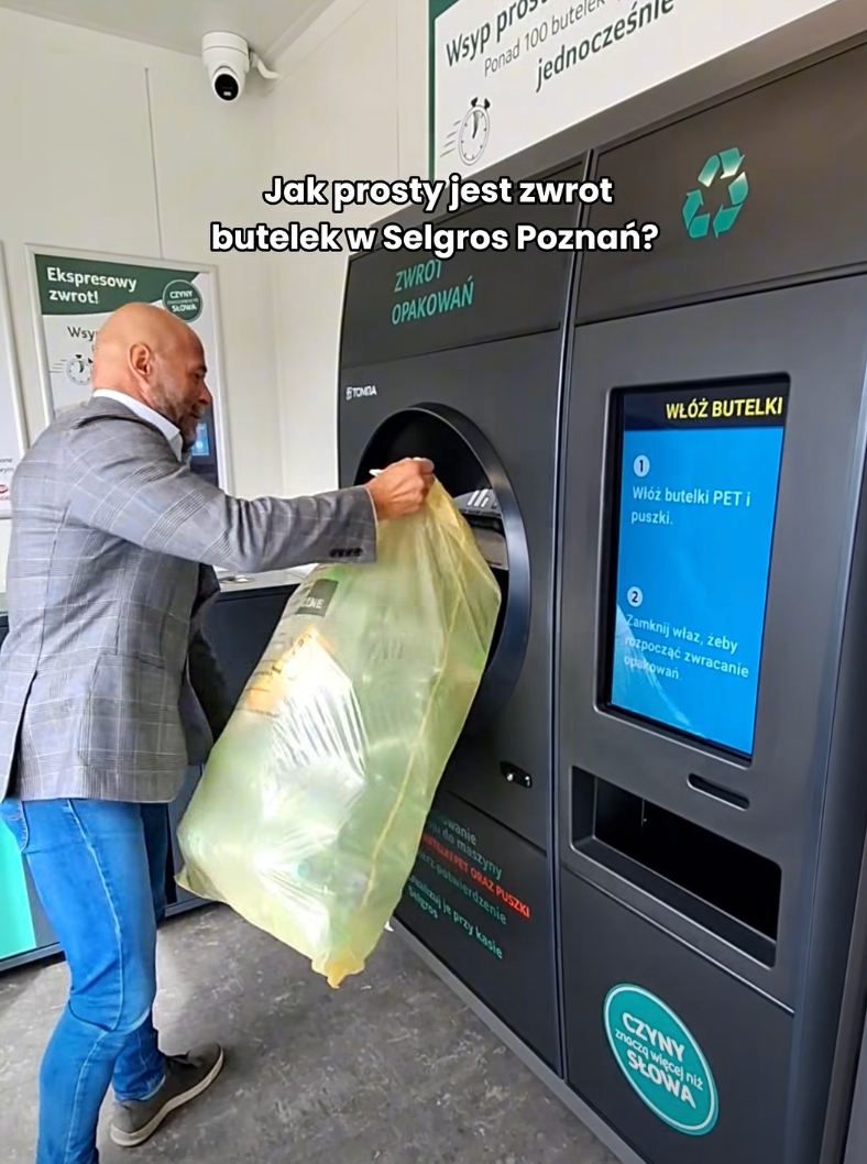 Ten butelkomat z Poznania jest hitem internetu. "Każdy powinien tak wyglądać!"