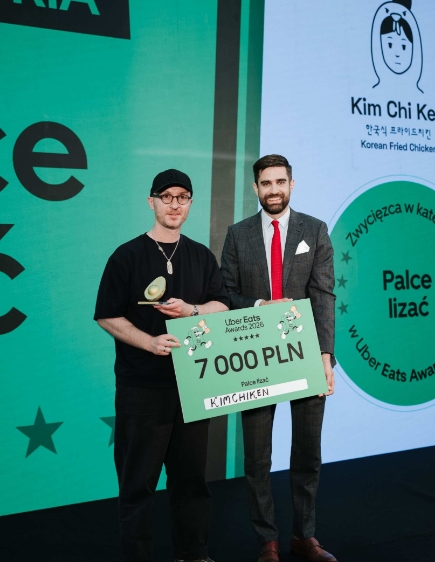 Dwie poznańskie restauracje nagrodzone w konkursie Uber Eats Awards