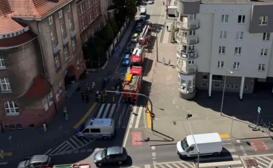 Ewakuacja poznańskiego szpitala. Zablokowana ulica na Jeżycach!