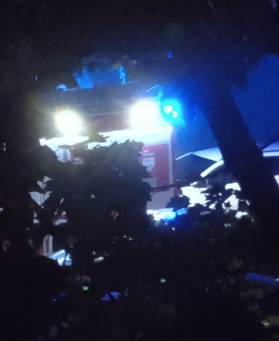 Nocny pożar na Górczynie. Na miejscu było 7 zastępów strażaków