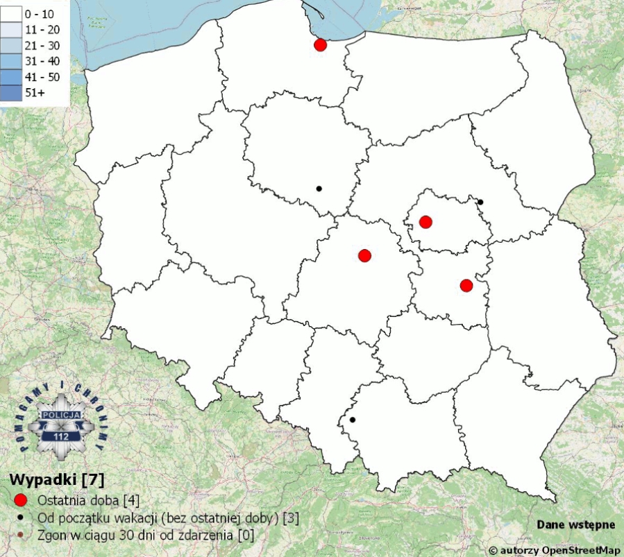 Ta mapa przez dwa miesiące ma wpływać na wyobraźnię kierowców. "Każdy punkt to ludzka tragedia."