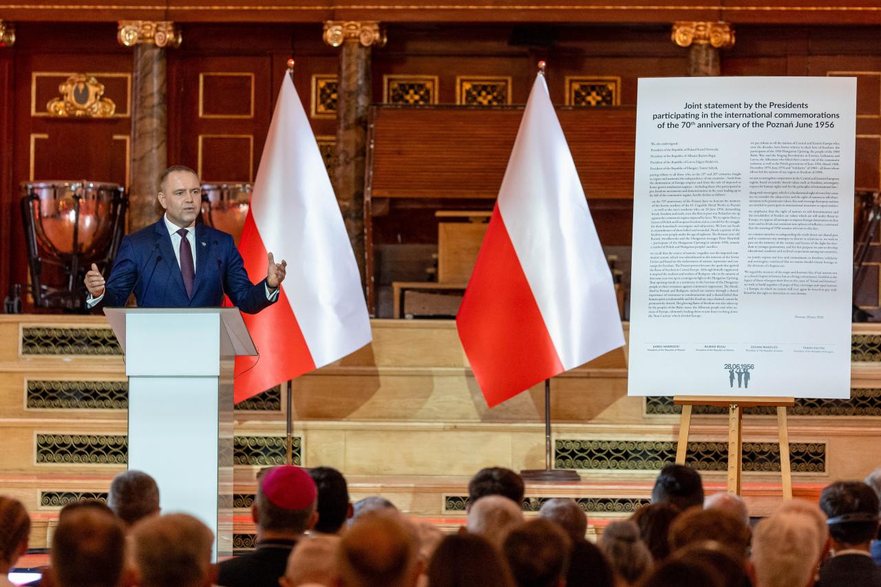 Prezydent Karol Nawrocki na uroczystościach w Poznaniu. Będziemy mieli nowe święto narodowe?