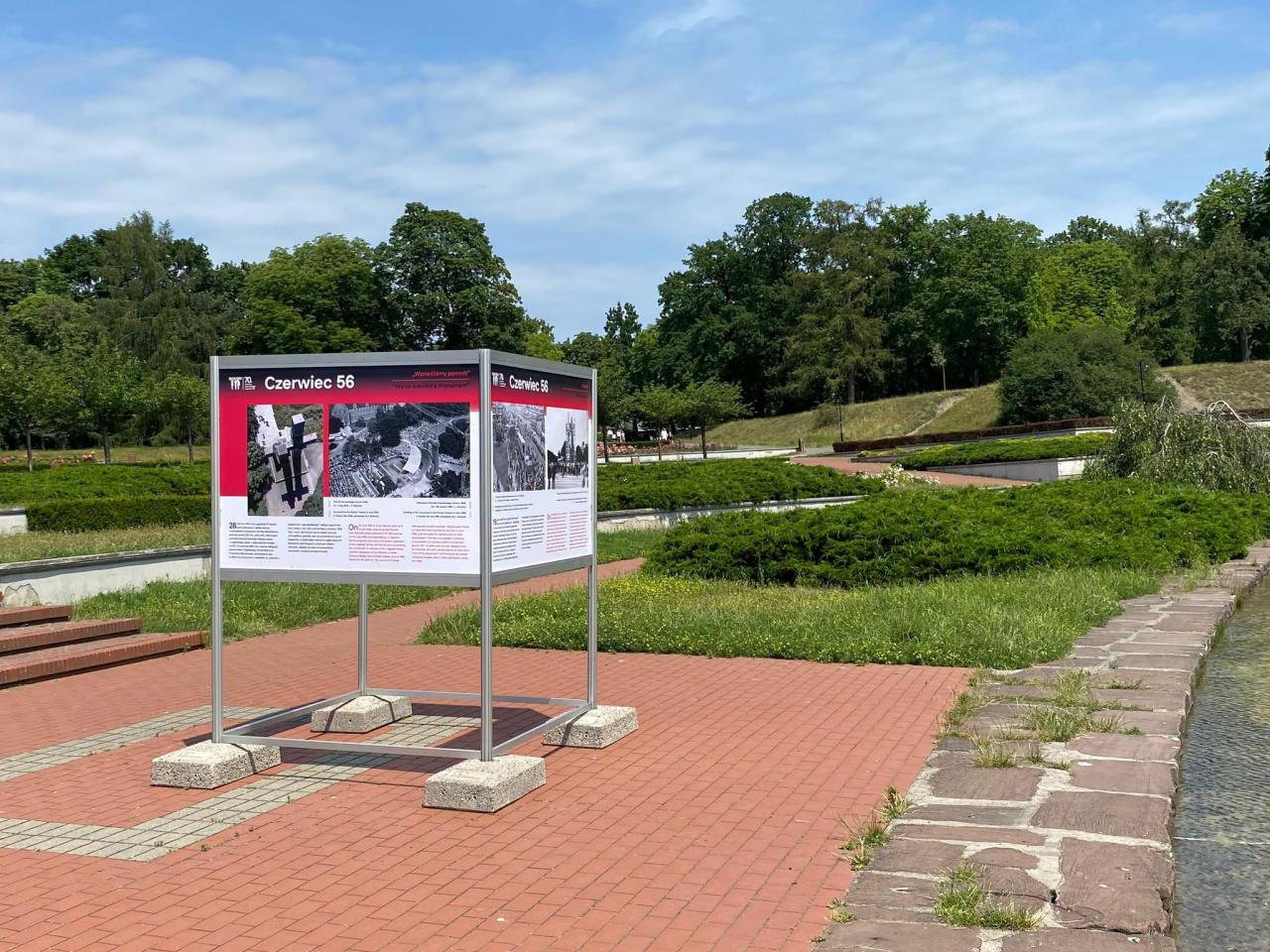 Taka instalacja stanęła w jednym z poznańskich parków