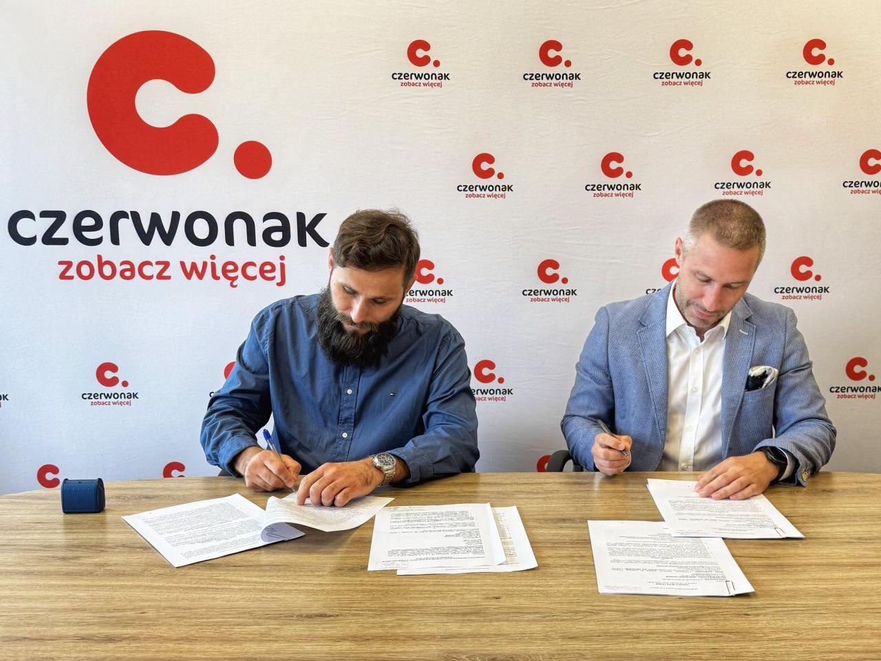 fot. Justyna Konińska / Marcin Wojtkowiak - Wójt Gminy Czerwonak / FB
