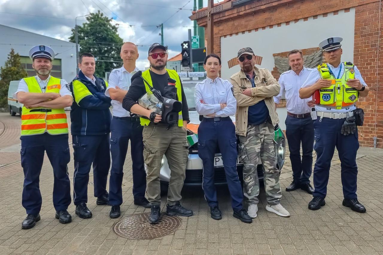 Ekipa "Stop drogówka" znowu w Poznaniu. Efekty jesienią w telewizji!