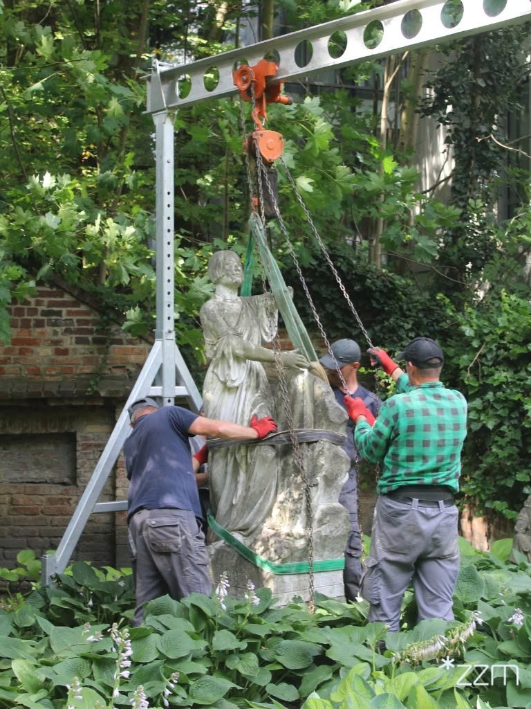 Pomnik Gieni odzyska dawny blask. "Jedna z najbardziej charakterystycznych rzeźb"