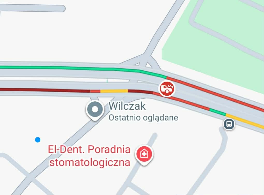 Kolizja i gigantyczny zator w mieście. "Korek zaczyna się od ronda Solidarności"