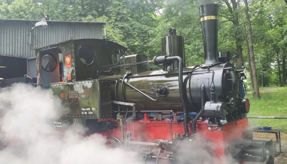 W najbliższy weekend pojazd z 1925 roku znowu pociągnie wagoniki na Kolejce Parkowej Maltanka