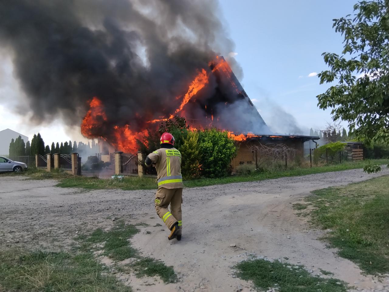 Region. Stracili dom w pożarze. Jest zbiórka na odbudowę