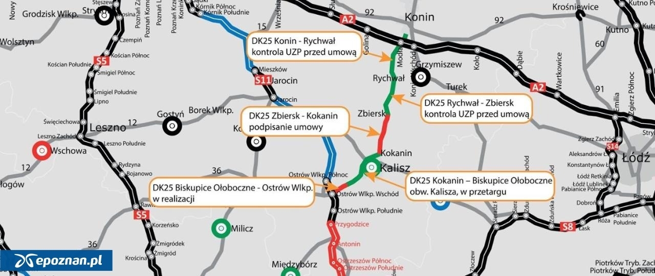 Grafika ze stycznia | fot. GDDKiA w Poznaniu