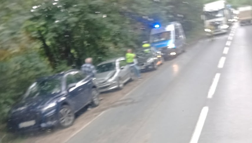 Wypadek na Lechickiej. Ogromne korki!
