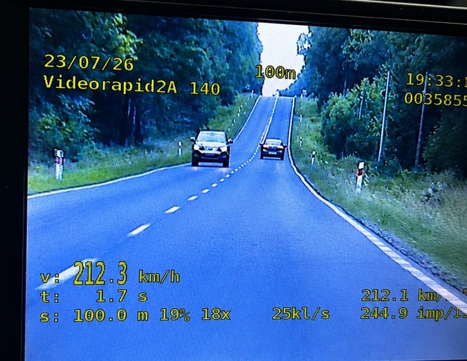 Region. Jechał 212 km/h na ograniczeniu do 90. Srogi mandat