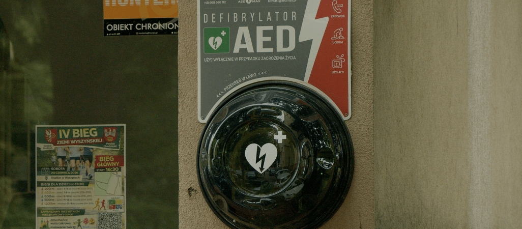 Dramatyczna akcja ratunkowa w starostwie w regionie. Użyto defibrylatora AED