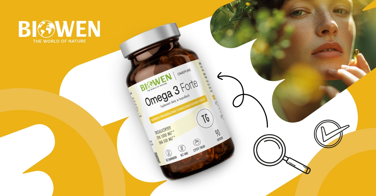 Omega 3 Forte Biowen 90 kapsułek