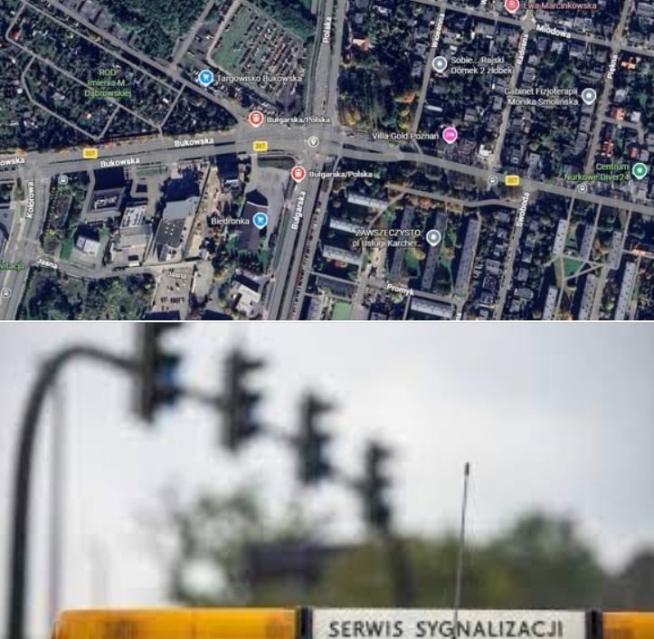 Poznańskie skrzyżowanie bez sygnalizacji świetlnej. "Korki!"