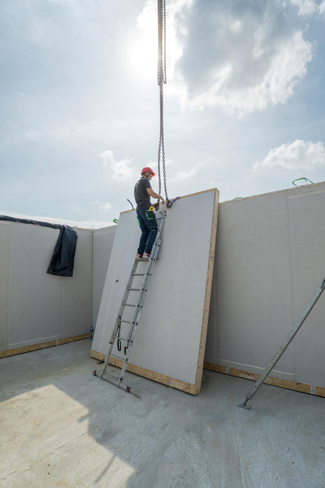Produkcja nowoczesnych domów prefabrykowanych Genero