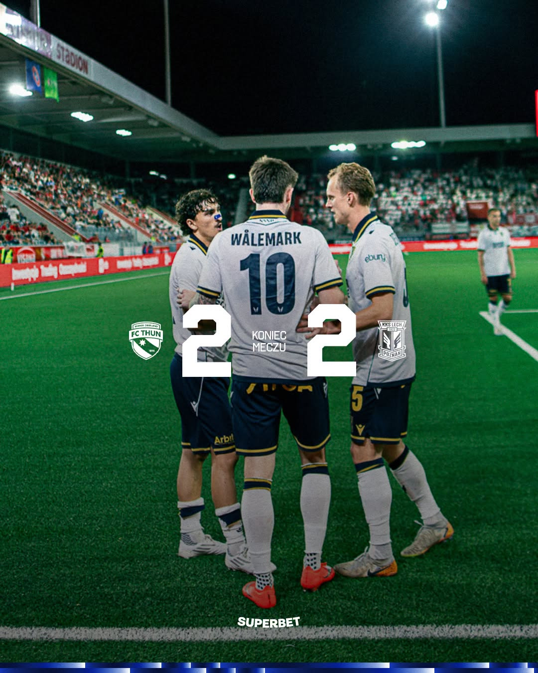 Eliminacje Ligi Europy: "9:2 w dwumeczu z FC Thun"