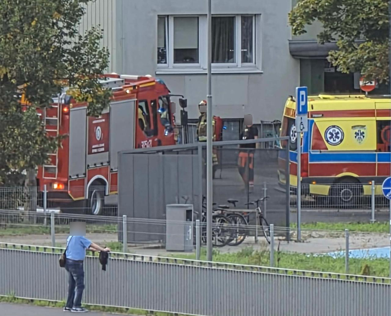 Akcja służb na poznańskim osiedlu