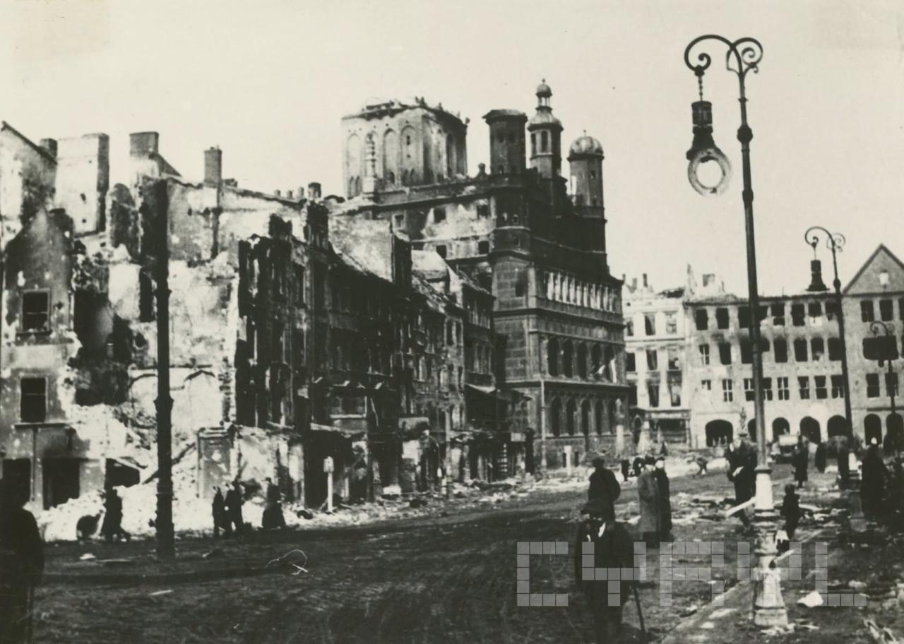 87 lat temu rozpoczęła się II wojna światowa. Tak zniszczono Poznań