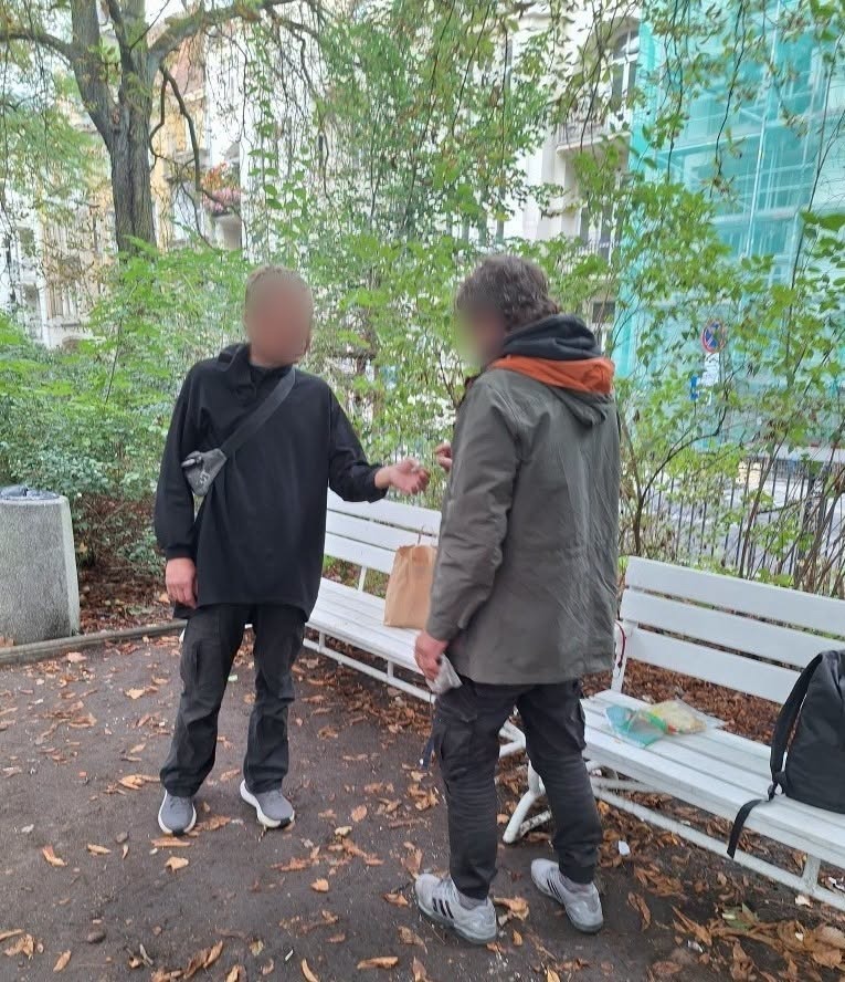 Pijani obcokrajowcy w poznańskim parku. Jeden miał przedmiot przypominający broń