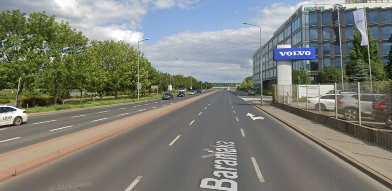 Wypadek z udziałem motocyklisty na Baraniaka, utrudnienia
