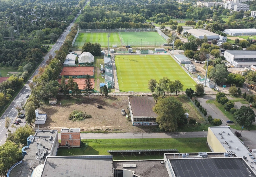 Rusza budowa hali szermierczej i kortów tenisowych