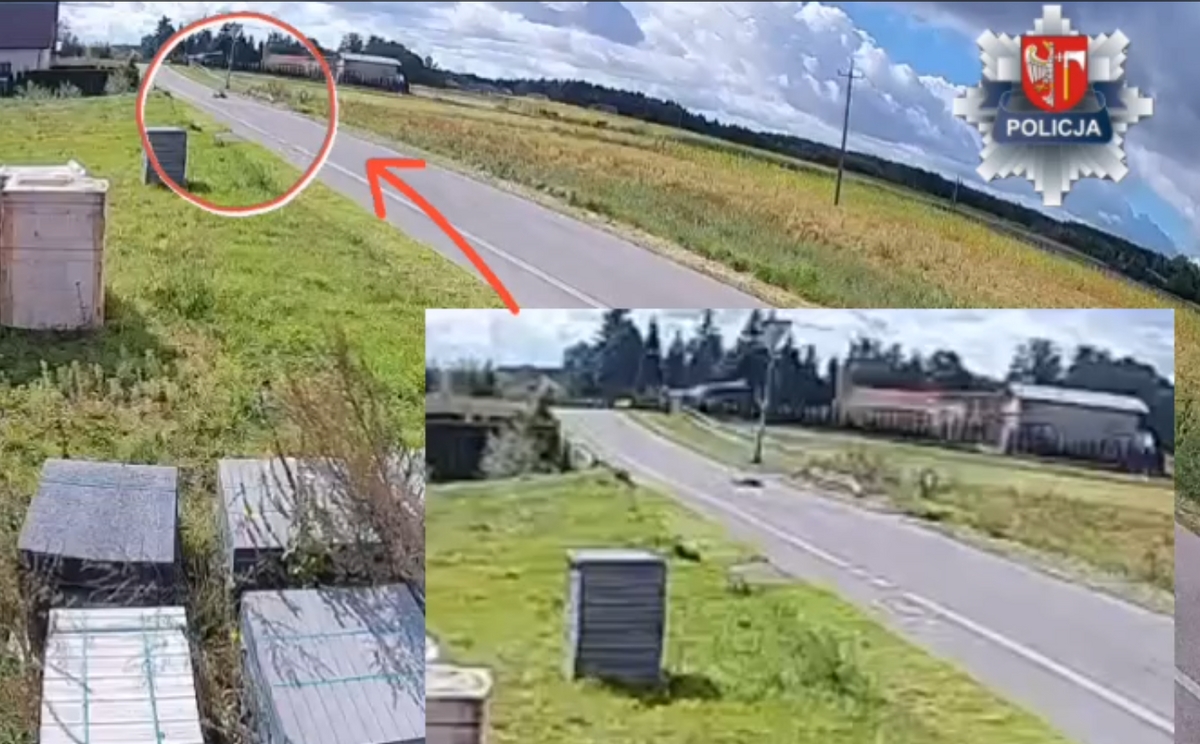 Mężczyzna nagle zasłabł na ulicy. Doznał poważnych obrażeń. Pomógł mu policjant, który był w pobliżu