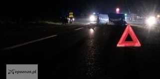 Tragiczny wypadek w Wielkopolsce. Cztery osoby ranne, jedna nie żyje
