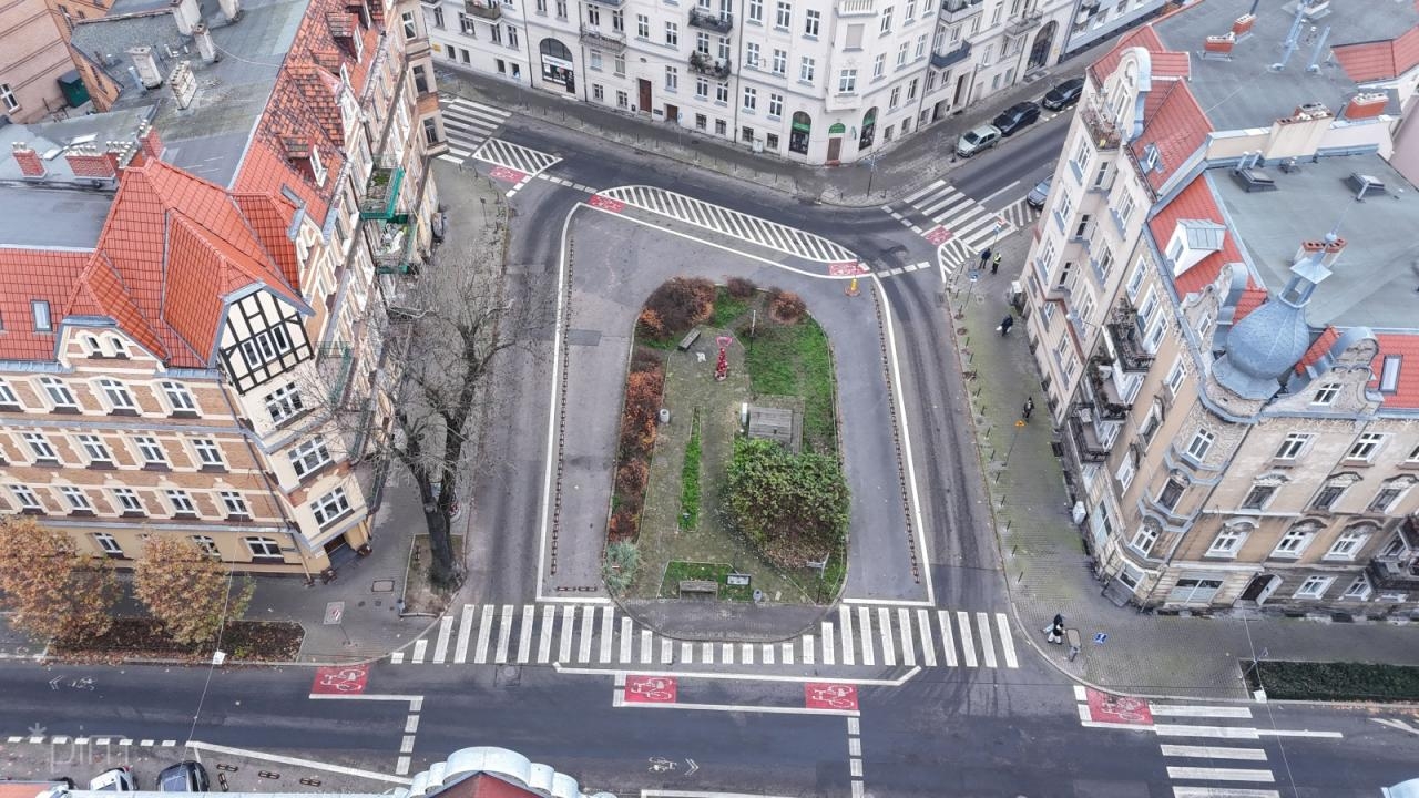 Tak skwer wygląda dziś. | fot. ZDM Poznań