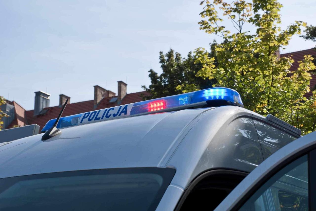 Interwencja policji w podpoznańskiej szkole. Z budynku wyprowadzano jednego z uczniów