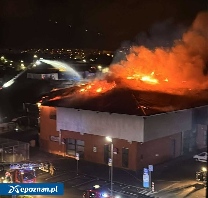 Ogromny pożar galerii i sklepu w Poznaniu. Ustalono przyczynę