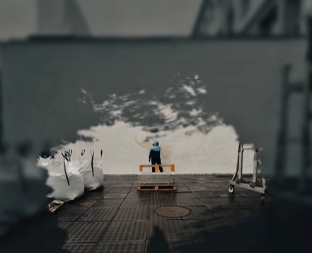 Nowy mural Kawu z wyjątkowej okazji. Tym razem legalnie. "Ręcznie malowane, a nie przez maszynę, wielki szacun!"