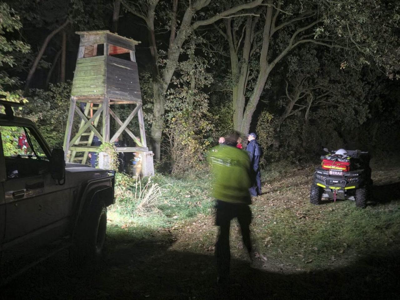 Trudna nocna akcja poszukiwawcza w regionie. Użyli dronów i quadów, 38-latka odnaleziono