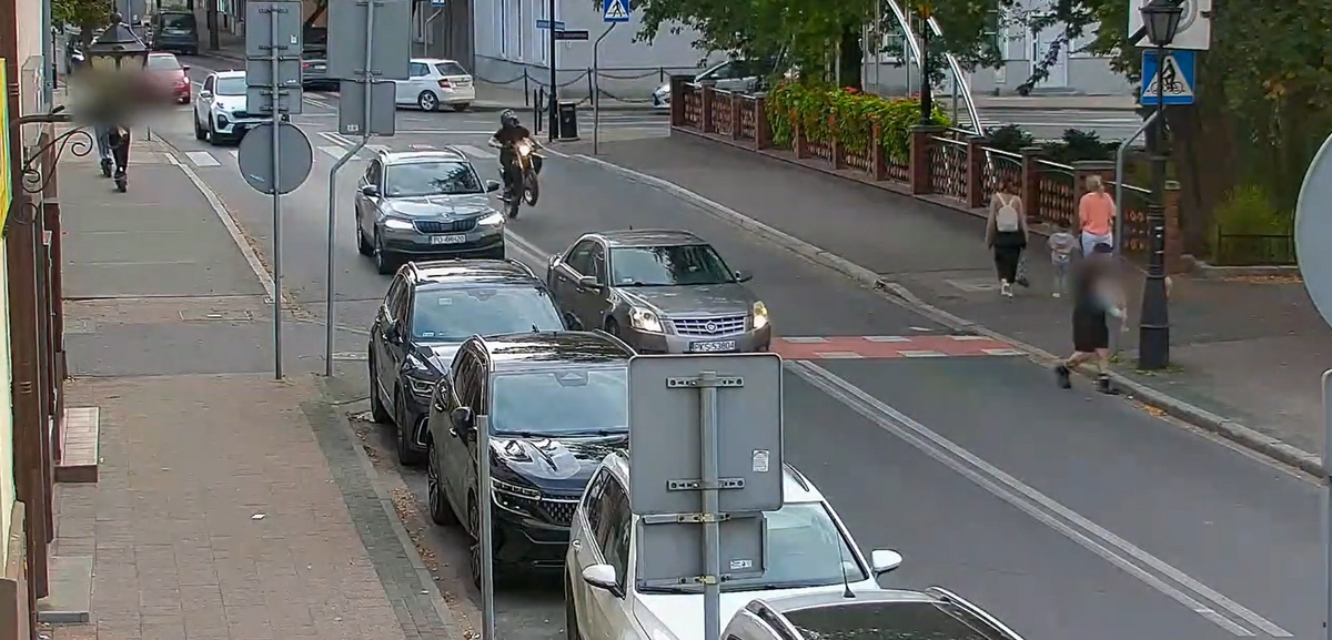 16-latek na motorowerze niebezpiecznie popisywał się na ulicach Kościana. 11 wykroczeń w trakcie jednego przejazdu