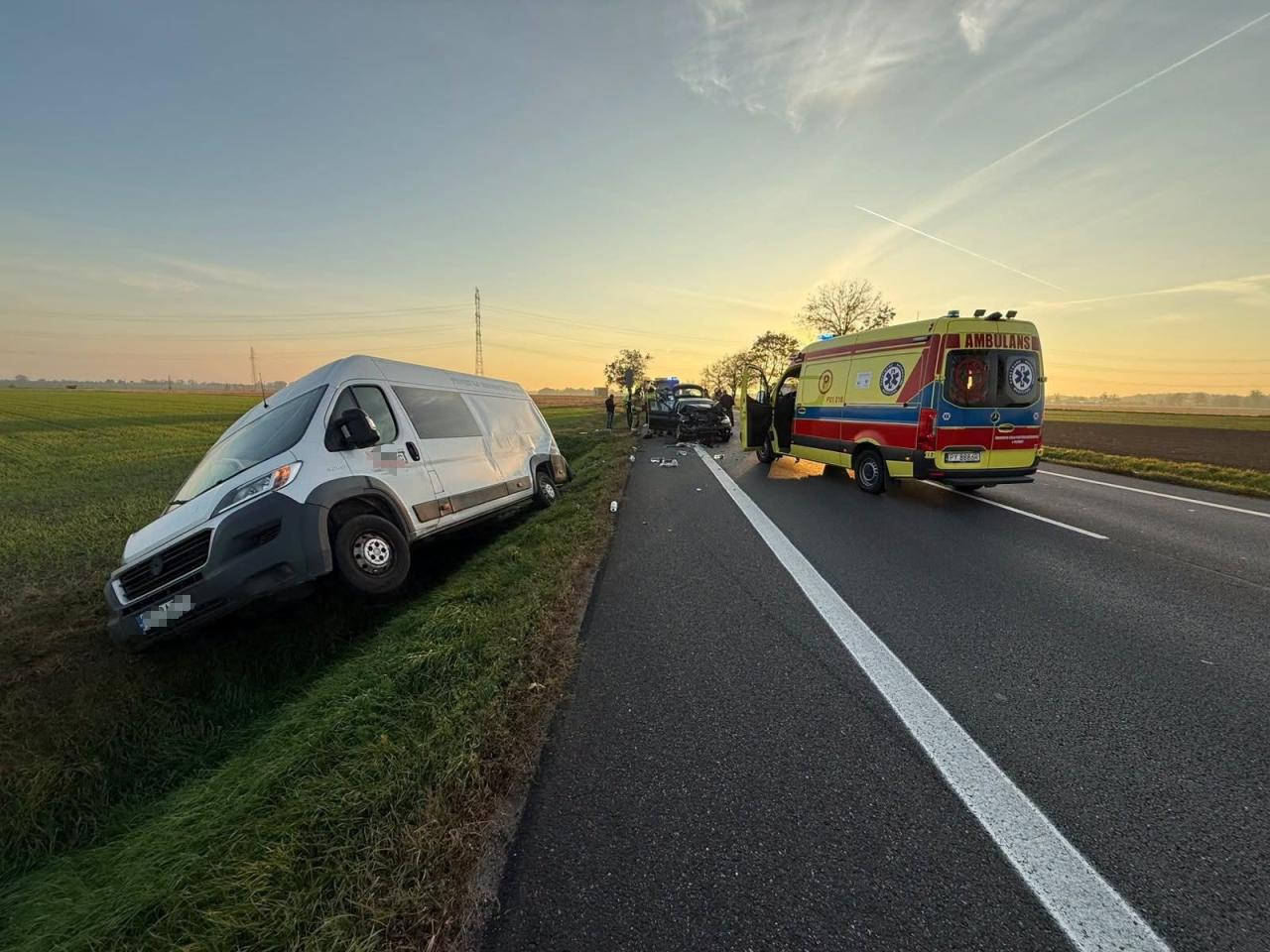Korek na krajowej "jedenastce" Poznań - Środa Wlkp. Zderzyły się auta