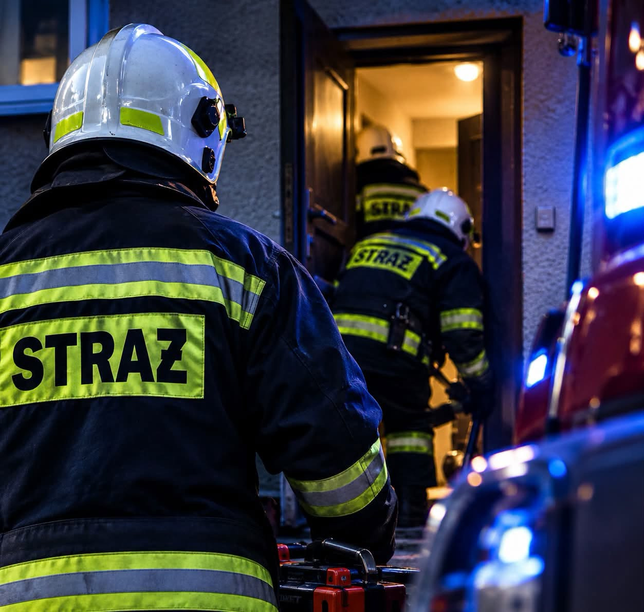 Reanimacja w mieszkaniu w regionie. Życia mężczyzny nie udało się uratować