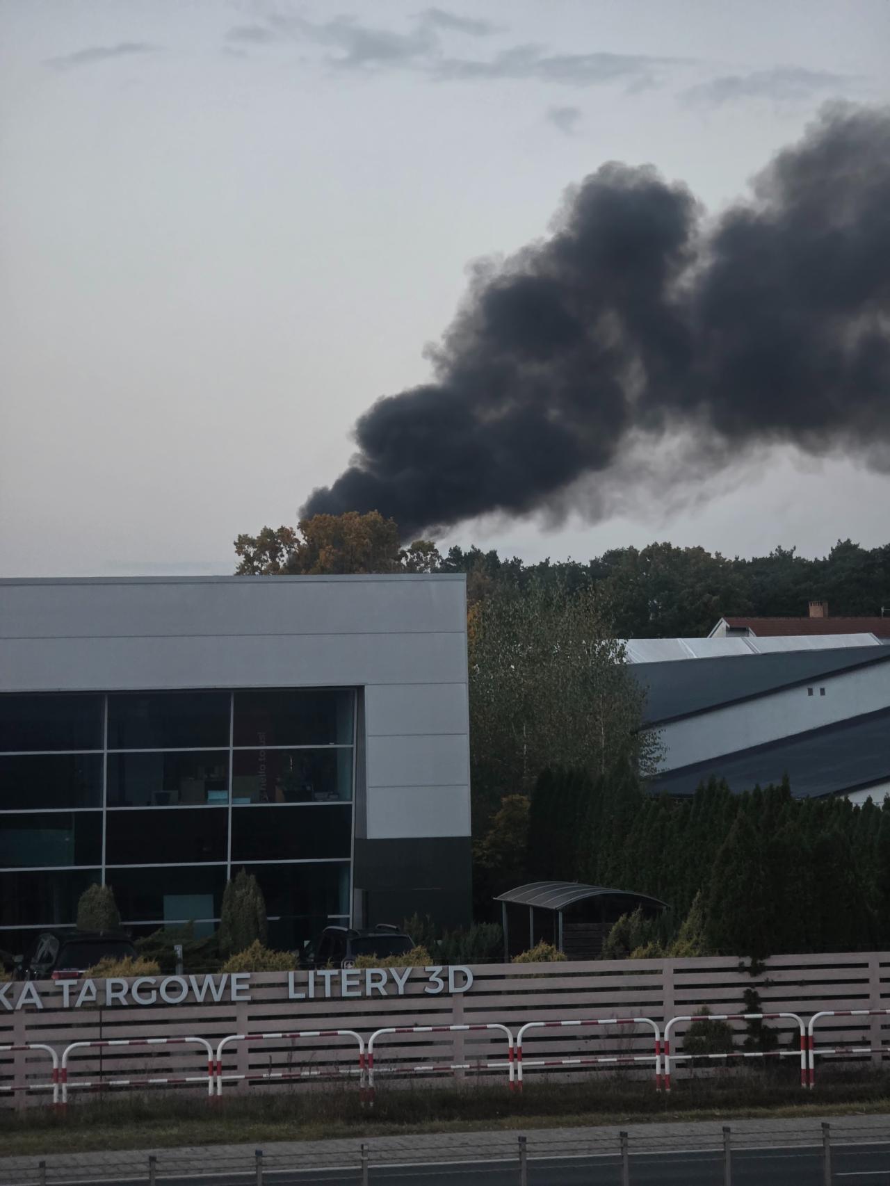 Czarny dym nad Przeźmierowem