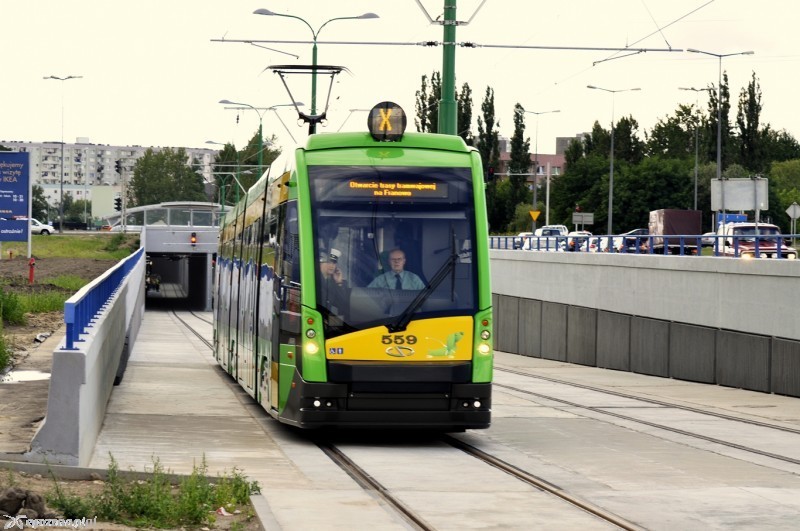 W sierpniu 2012 roku oddano do użytku &#8222;nową trasę&#8221; na Franowo | fot. Andrzej Deja - archiwum