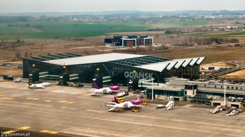 Lotnisko w Gdańsku fot. wikipedia