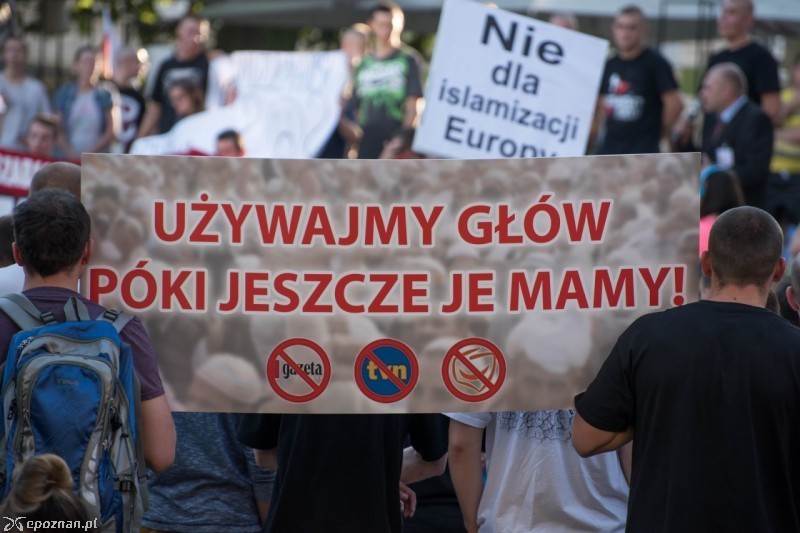 Manifestacja partii KORWiN | fot. Grzegorz Pożarski