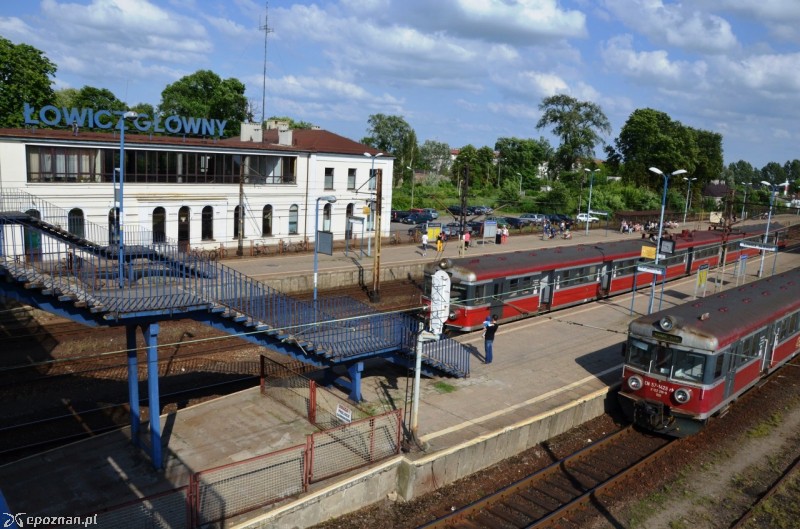 Przebudowana zostanie m.in. stacja Łowicz | fot. PKP PLK