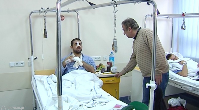 Pobity Syryjczyk jest w szpitalu