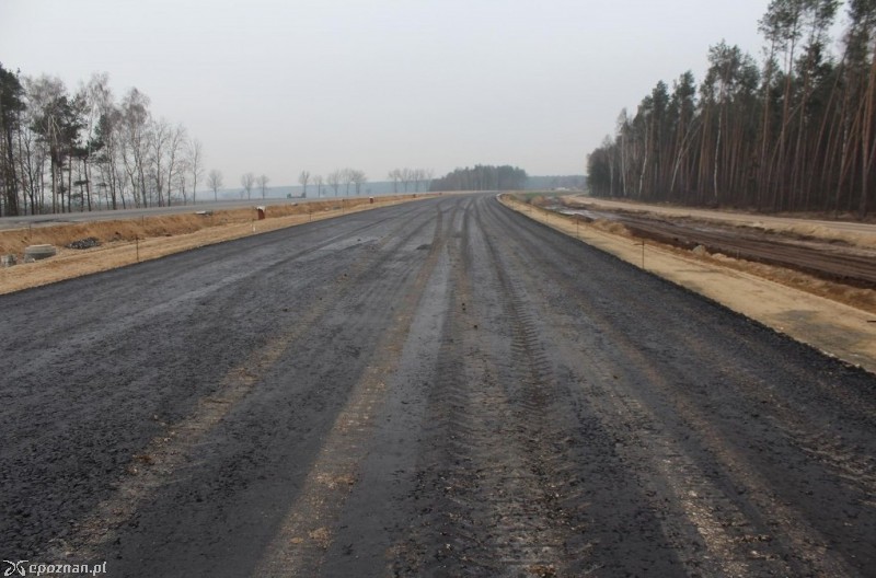 Postępy na budowie trasy S5 Żnin - Gniezno | fot. GDDKiA - zdjęcie z listopada