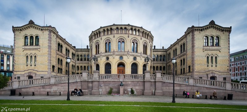 Siedziba norweskiego parlamentu fot. wikipedia commons