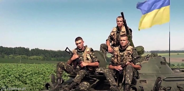 Ukraińscy żołnierze fot. kadr youtube