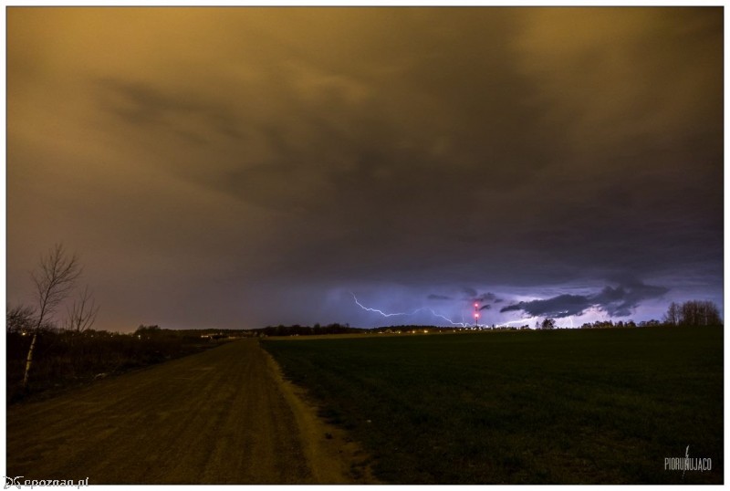 Burza nad Obornikami | fot. Leszek Bartczak / Piorunująco