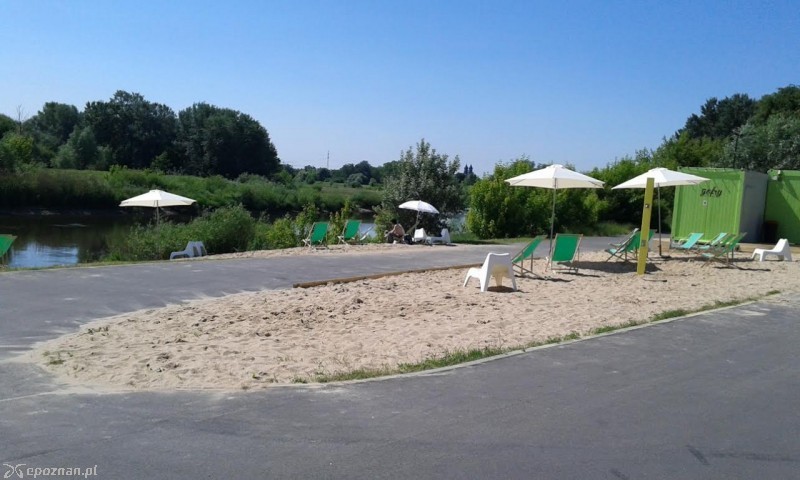 Plaża w Parku Szelągowskim | fot. Michał Krüger