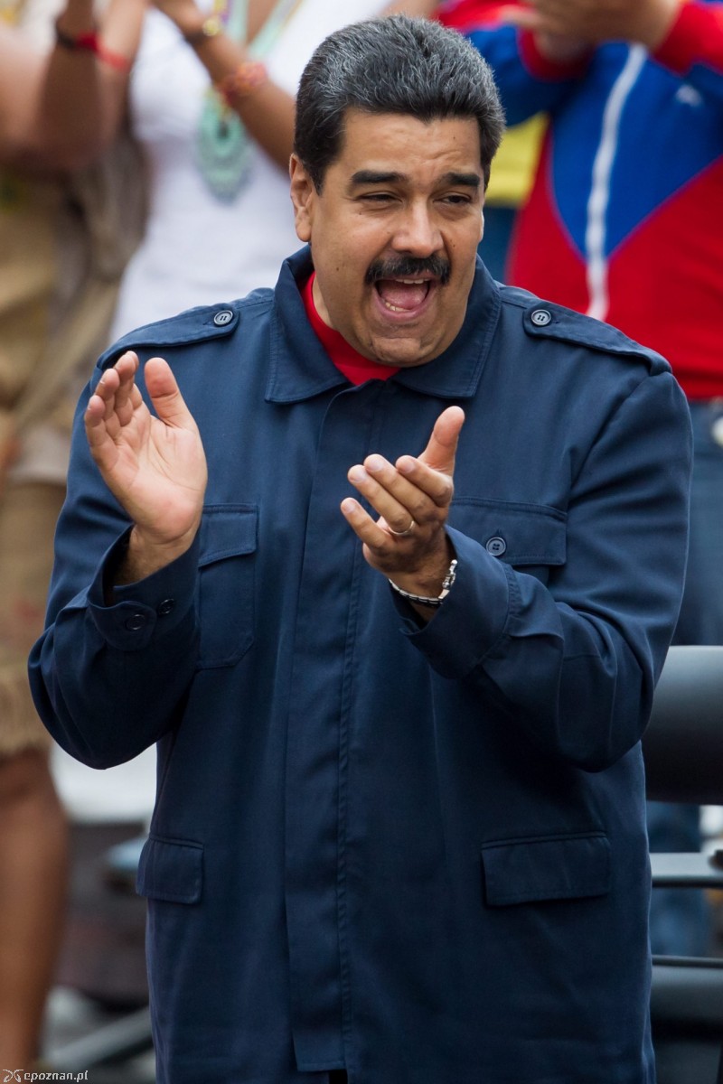 Prezydent Nicolas Maduro fot. EPA/MIGUEL GUTIERREZ/PAP